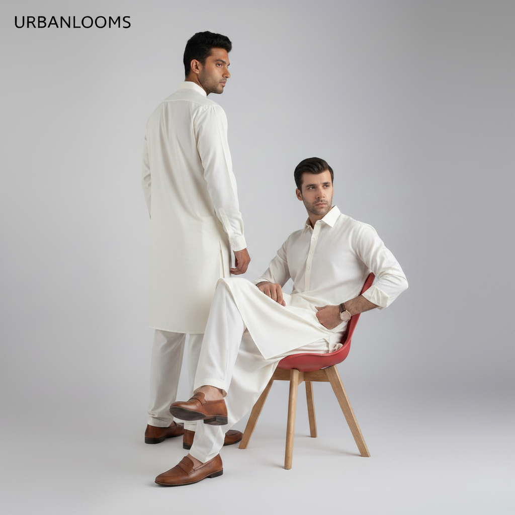URBANLOOMS - Off-White Fabric